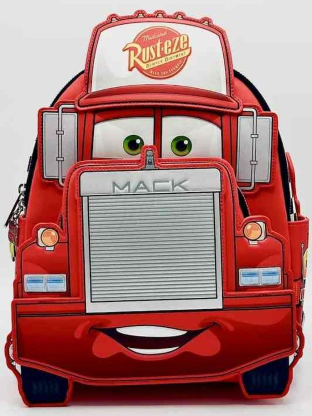 NWT Loungefly Disney Pixar Cars Mack Truck Glow Exclusive Mini Backpack